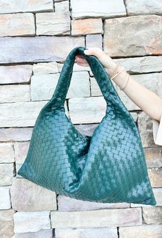 Made with high-quality woven material, BC Bags Green Woven Shoulder Bag not only adds a unique touch to your style, but also provides a convenient zipper interior for secure storage. Measuring at 21.5 x 13.5 x 1 inches, it's the perfect combination of style and functionality. woven material zipper interior Measures 21.5 x 13.5 x 1 inches Money Can't Buy Happiness, Money Cant Buy Happiness, Pink Pineapple, Next Clothes, Gorgeous Bags, Woven Bag, Green Bag, The Pink, Basket Weaving