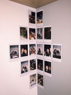 photowall polaroid roominspo aesthetic Polaroid Aesthetic Decor, Diy Polaroid Wall Decor, How To Put Polaroids On Wall, Geometric Room Decor, Photo Wall Polaroid Room Decor, Polaroid Aesthetic Room Decor, Polaroid Inspo Photo Walls, Polaroid Wall Aesthetic Bedroom