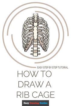 the cover of how to draw a rib cage