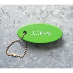 With This Retro, Ultrabright Keychain, You'll Never Have To Dig For Your Keys In Your Bag Again. Bonus: It Actually Floats! Write Me With Any Questions! 3"L X 1 3/8"W. Polyurethane Foam. Social Media Branding, Polyurethane Foam, You Bag, Key Chain, J Crew, Floating, Branding, Women Accessories, Key