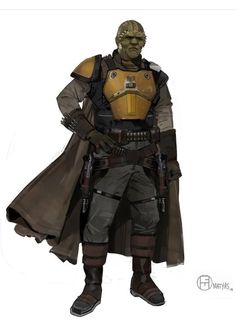 a star wars character is standing with his hands on his hips and wearing a helmet