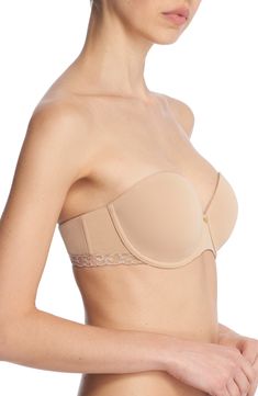 Soft foam contour cups disappear under clothes in this convertible underwire bra that lifts, shapes and supports. Removable, adjustable straps 86% nylon, 14% elastane with 47% nylon, 45% rayon, 8% elastane trim Hand wash, line dry Imported Stretch Bra With Removable Cups, Elegant Full Coverage Micro-elastic Bra, Classic Full Coverage Bra With Removable Cups, Fitted Strapless Nursing Bra With Removable Pads, Elegant Bandeau Bra With Removable Cups, Micro-elastic Underwire Bra With Removable Pads, Underwire Bra With Removable Pads And Micro-elastic Fit, Cafe Black, Wardrobe Solutions