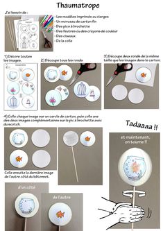 the instructions for making paper plates with scissors