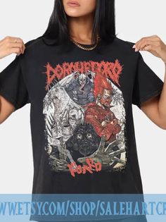 Unisex Dorohedoro Metal Shirt dorohedoro Shirtdorohedoro - Etsy Horror Graphic Print Top For Alternative Fashion, Dorohedoro Poster, Metal Shirt, Metal Shirts, Character Graphic, Anime Gifts, Vintage Souvenir, Anime Hoodie, Anime Shirt