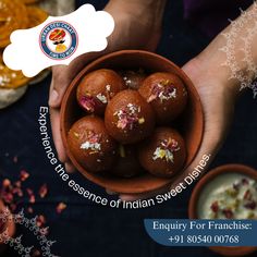 Gulab Jamun is a soft, deep-fried dough ball soaked in sweet syrup, a beloved Indian dessert with rich flavors.

For more information, call us now: +91 80540 00768

#GulabJamun #SweetDelight #UrabnDesiChaat #DesiSweets #SugarRush #MithaiMagic #SweetTreat #DessertLove Designing Website, Website Marketing, Gulab Jamun, Digital Services, Indian Restaurant, Food Poster Design, Indian Desserts, Indian Sweets, Sweet Delights