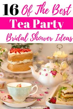 tea party bridal shower Garden Tea Party Theme Bridal Shower Ideas, Bridal Tea Party Decorations, Ideas For A Tea Party, Classic Tea Party, Tea Party Bridal Shower Ideas, Tea Party Bridal Shower Decorations, Bridal Shower Tea Party Theme, Tea Party Wedding Shower, Tea Party Menu