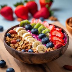 Hawaiian Acai Bowl, Cute Acai Bowl, Mini Acai Bowls, Smoothie Bowl Acai, Summer Acai Bowl, Tropical Fruit Bowl, Açaí Bowl Bar, Açai Bowl Aesthetic, Acai Bowl Photography