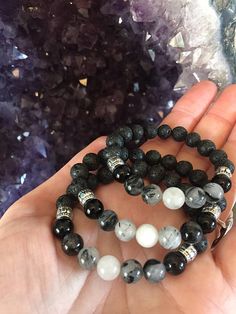 Moon Phase Bracelet, Moon Phases Bracelet, Moon Bracelet, Diy Bracelet Designs, Beads Bracelet Design, Diffuser Bracelets, Crystal Beads Bracelet