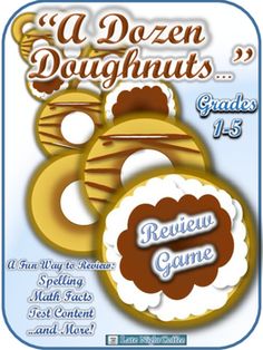 a dozen doughnuts grade 1 - 5 review game