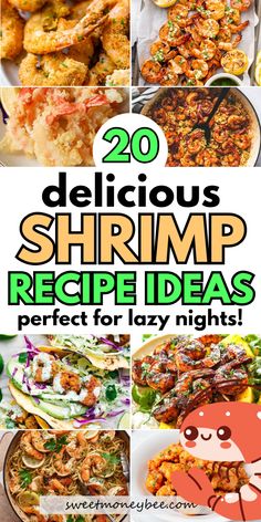 Flavorful shrimp recipe ideas for dinner that your family will love! These healthy and easy meals include everything from coconut shrimp to jumbo shrimp pasta, cold shrimp dishes, and Mexican-inspired flavors. Perfect for any occasion, whether you're cooking for a crowd or a simple meal, these cooked shrimp recipes are as delicious as they are satisfying.