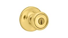 an image of a golden door handle