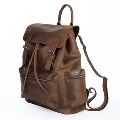 Robel Backpack: Dark Brown - SKADMAS Classic Satchel For Travel Shaped As Backpack, Classic Travel Satchel Backpack, Classic Travel Satchel Shaped As Backpack, Large Capacity Laptop Backpack For Travel, Brown Large Capacity Backpack For Travel, Classic Backpack Shoulder Bag For Travel, Classic Travel Backpack Shoulder Bag, Classic Travel Backpack Satchel, Classic Travel Bag Standard Backpack