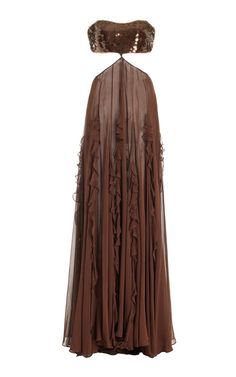 Look Boho Chic, Francescas Dresses, Dress Code Wedding, Ruffled Skirt, Feather Dress, Chiffon Maxi, Chiffon Maxi Dress, Ruffled Maxi Dress, Latin American