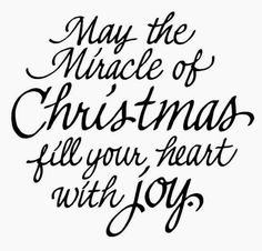 the words may the grace of christmas fill your heart with joy on a white background