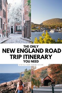 the only new england road trip itinerary you'll need to take in