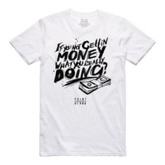 Experience both comfort and luxury with our "Get Money" premium T-Shirt, meticulously crafted from 100% cotton. Its bold front design graphic print remains vivid even after multiple washes making it perfect for everyday use.Product Details: lightweight and luxurious fabric for durability and maximum layer of comfort Soft-washed for extra softness that you can feel with every touch 100% cotton for maximum breathability and a smooth, no-bunch fit Screen print with vibrant colors that stay true was Get Money, Luxurious Fabric, Stay True, How To Get Money, Front Design, Luxury Fabrics, Screen Print, Graphic Prints, Screen Printing