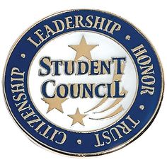 Show your appreciation for your student council's hard work with these Student Council Award Lapel Pins. This pin is great for new members or existing members.  1" x 1 1/2" Clutch back Student Council Badge, Student Council Aesthetic, Photo Album App, School Council, Fantasy High, Student Government, Award Ideas, School Badges, Honor Student