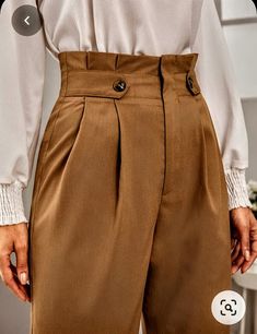 Celana Fashion, Diy Lampe, Pants Women Fashion, Woman Suit Fashion, Stylish Pants, Looks Chic, Pants Design, 가을 패션