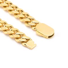 LA Cuban bracelet gold is designed in Los Angeles using Premium 316L Stainless Steel coated with 14k gold, which secures an outstanding shine and durability. This solid bracelet would never go unnoticed due to its 8mm golden Cuban chain and polished front plate that’s easily customized with engravings at any engravement service. This is a Cuban-link style bracelet with links that twist into a cable-like design, which makes for a traditional and classic look. Add this item to your accessories col Tarnish Resistant Gold Plated Cuban Link Bracelet, Tarnish Resistant Cuban Link Gold Plated Bracelet, Gold-plated Tarnish-resistant Cuban Link Bracelet, Gold-tone Cuban Link Jubilee Bracelet, Gold Plated Cuban Link Bracelet With Gold Chain, Gold-plated Cuban Link Yellow Gold Bracelet, Gold Curb Chain Bracelet For Formal Occasions, Gold-plated Yellow Gold Cuban Link Bracelet, Classic Gold Bracelet With Tarnish Resistance