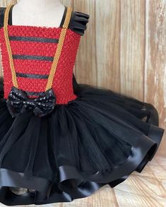 Nutcracker Tutu, Nutcracker Ribbon Trim Tutu Dress | Little Ladybug Tutus