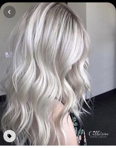 Messy Ponytail Hairstyles, Blonde Foils, Platinum Highlights, Balayage Blond, Icy Blonde Hair, Ice Blonde, Hair Color Techniques, Blonde Hair Looks, Peinados Fáciles Para Cabello Corto