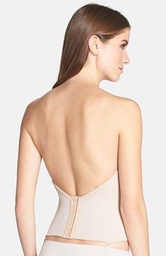 Va Bien Ultra Lift Low Back Bustier | Nordstrom