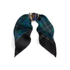 A must-have for the holiday season this plaid silk twill scarf features Lauren’s rhinestone-embellished crest at its center and is finished with hand-rolled ends. Silk Twill Scarf, Silk Twill, The Holiday, Holiday Season, Women Accessories, Ralph Lauren, Plaid, Silk