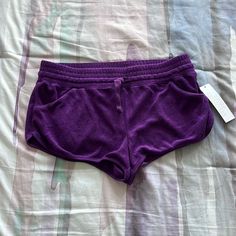 Nwt Urban Outfitters Short Lounge Shorts Brand New, Never Been Worn Size: Medium Color: Purple Purple Booties, Urban Outfitters Shorts, Dream Outfits, Casual Cosplay, Purple Shorts, Lounge Shorts, Color Purple, Urban Outfitters, Lounge