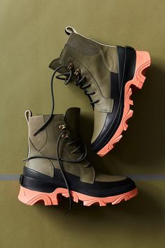 FP Movement x SOREL Brex Lace Boots | Free People Stylish Hiking Boots, Free People Boots, Boho Boots, Dream Fashion, Hello Lover, Sorel Boots, Functional Fashion, Free People Shoes, Sorel Shoes