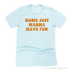 All Little Mama shirts are unisex sizing. They run slightly larger than typical women's shirts and slightly smaller than typical men's shirts. We recommend ordering your normal size for a regular fit. Please reference all size charts before purchasing. Blue Funny Text Shirt For Summer, Blue Shirt With Funny Text For Summer, Blue Summer Shirt With Funny Text, Summer Blue Shirt With Funny Text, Funny Text Print Shirt For Spring, Casual Blue Shirt With Funny Text, Spring Cotton Shirt With Funny Text, Unisex Cotton Shirt With Funny Text, Funny Screen Print Shirt For Spring