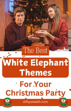 The Best White Elephant themes for your Christmas party - by Elf By Stealth.