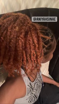 Dyed Locs Black Women, Loc Ideas, Loc Hairstyles, Dreadlock Style, Dyed Natural Hair