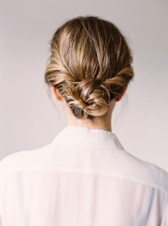 3 Beautiful Buns to Make a Bad Morning SO Much Better Lob Styling, Morning Hair, Wedding Hairstyles Medium Length, Low Bun, Everyday Hairstyles, Long Bob, Messy Hairstyles, Hair Dos, Hair Day