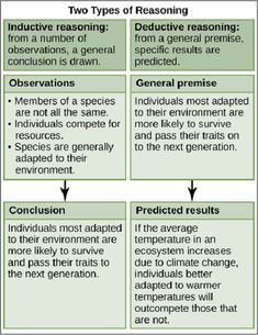 the four types of reasoning in an article, including two types of reasoning and three types of