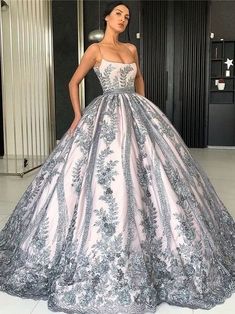 Decent Dresses, Ball Gown Prom Dress, Dress Quinceanera, Dresses Luxury, Prom Dresses 2019, Princess Ball Gowns, Gowns Prom, Gown Prom, Satin Prom Dress