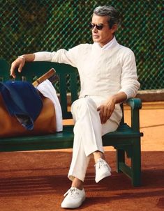 Old Money Men, Country Club Style, Money Men, Wimbledon Fashion, Preppy Men, White Dress Shoes, Italy Outfits, Old Money Style, Secrets Revealed