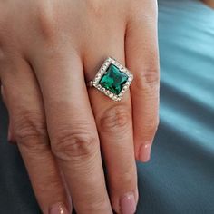 Ilynne R added a photo of their purchase Princess Cut Emerald Promise Ring, Formal Princess Cut Emerald Ring, Princess Cut Emerald Ring Gift, Princess Cut Emerald Ring With Diamond Details, Cubic Zirconia Princess Cut Emerald Ring As A Gift, Gift Princess Cut Emerald Ring With Cubic Zirconia, Cubic Zirconia Emerald Princess Cut Ring For Gift, Cubic Zirconia Emerald Ring Princess Cut For Gift, Princess Cut Cubic Zirconia Emerald Ring