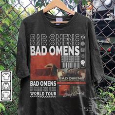 Bad Omens Music Shirt, Vintage Album The Death Of Peace Of Mind Bad Omens Tour Sweatshirt Y2k, Kindergarten Teacher Shirts, Bad Omens, Shirt Store, Vintage Music, Y2k 90s, Teacher Shirts