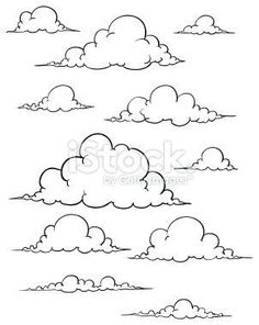 black and white clouds in the sky with one cloud above it stock photo getty images