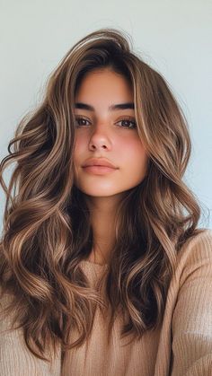 Caramel Brown Hair Highlights, Auburn Bronde Haircolor, Balayage With Red Tones, Dark Caramel Balayage Honey, Hair Colors For Medium Skin Tone, Copper Blonde Balayage Brunettes, Warm Brown Balayage Caramel, True Autumn Hair, Caramel Hair Balayage