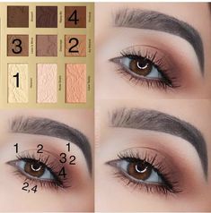 Teknik Makeup, Make Up Designs, Alat Makeup, Makeup Tutorial Eyeliner, Makeup Tutorial Eyeshadow, Makeup Course, Smink Inspiration