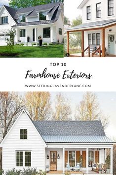 the top 10 farmhouse house exteriors