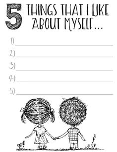 the five things that i like about my self