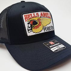 Quality Handcrafted With Pride In The Usa With Care. Embroidery Done In-House. Ships In A Box. Bobber Harley, Texas Hat, Harley Davidson Hats, Cincinnati Reds Baseball, Camouflage Hat, Biker Gang, Winter Hats For Men, North Carolina Tar Heels, Vintage Cowboy