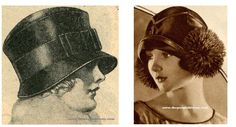 Ladies 20s Flapper Fashions Style Hats Examples Betty Page, Fashion 1920s, 1920s Women, 20s Flapper