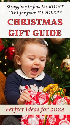 The holidays are coming, and it's time to find the perfect gifts for your little ones! This toddler Christmas gift guide features a variety of engaging gift ideas for toddler boys and toddler girls alike. From playful toys to engaging toddler gifts, this list is designed to help you choose the best toddler gifts that will keep your kids entertained and happy this Christmas. Get ready for some holiday fun with these great present ideas! Toddler Christmas Gifts, Holiday Gift Ideas, Toddler Christmas, Santa Gifts, From Santa, Christmas Gift Guide