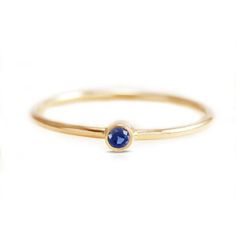 Skinny Sapphire Ring Sapphire Bezel Ring, Attracting Abundance, Horseshoe Ring, Bezel Ring, Blue Sapphire Rings, Natural Blue Sapphire, Over It, White Gold Diamonds, A Car