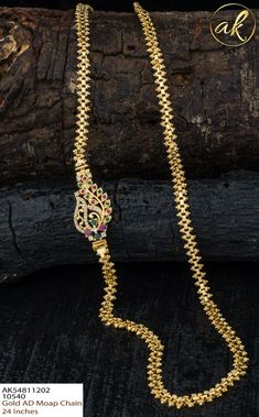 Nuptial Chain, Gold Ornaments Design, Gold Plated Jewelry Indian, Gold Necklace Price, Antique Gold Earrings, Mangalsutra Design, Ganesh Wallpaper