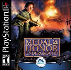 the coverart for medal of honor underground