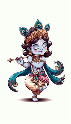 Cute Hindu God Wallpapers, Lord Vishnu Animated Wallpaper, Hindu God Artwork, Cartoon Krishna, Animated Krishna Wallpaper, Lord Vishnu Illustration, Sri Krishna Animated, Vishnu Krishna